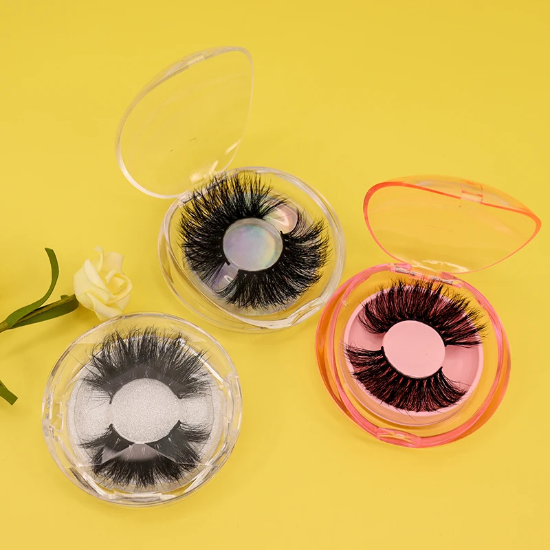 

cotton band lashes and packaging suit super soft real mink fur eyelashes