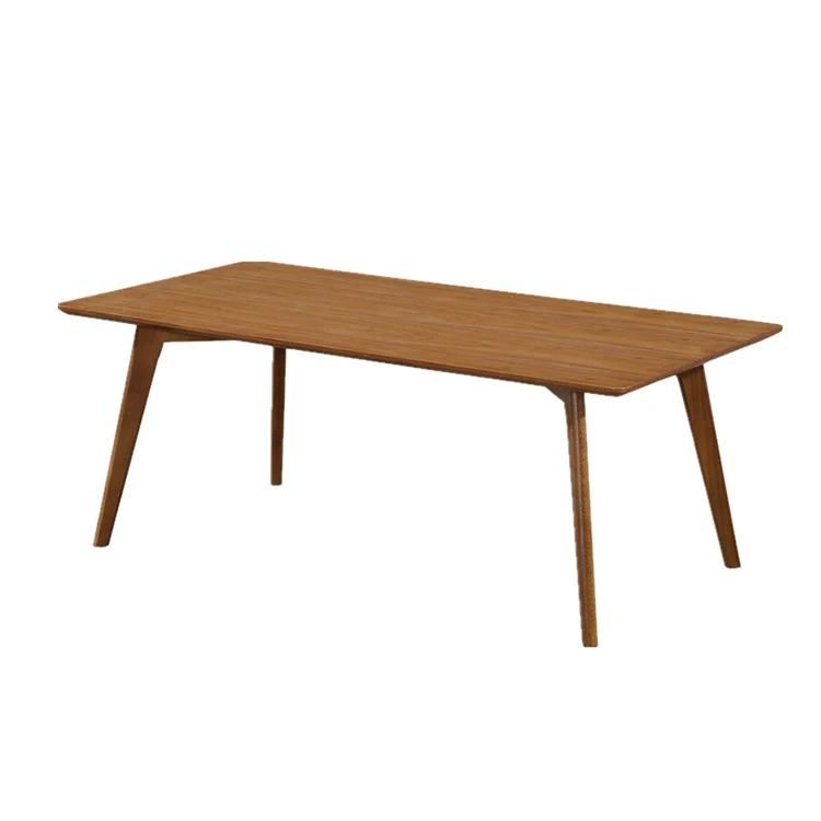 New Design Modern Wooden Coffee Table Rectangle Tea Table Wooden Center