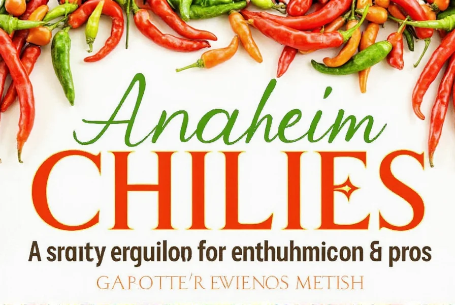 Popular Dishes Using Anaheim Chilies