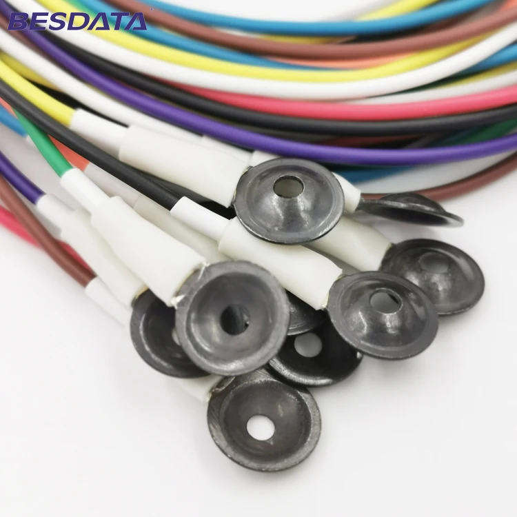 E031015C Precise Pure Silver Cup Electrodes Casting Silver eeg cup