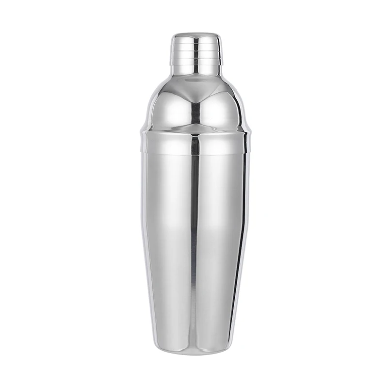 

Factory direct 750ml stainless steel cocktail shaker professional bar tools bar accessories cocktail picks, Metal silver