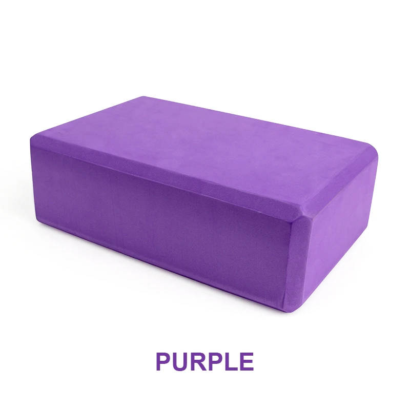 

Wholesale Custom Private Label Purple Yoga Brick Yoga Block Color Block Set Yoga, Can be customized