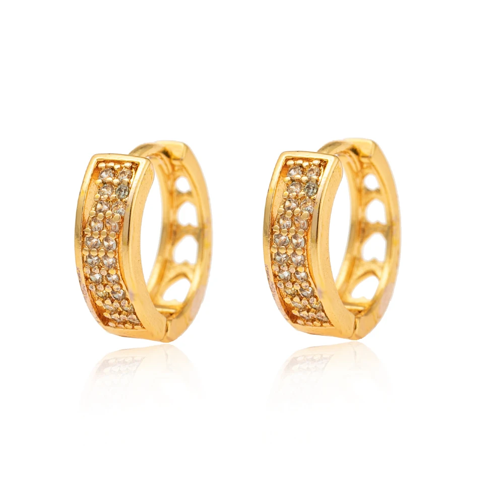 

Mingxi Jewelry fashion high quality jewelry 2021 round earrings women