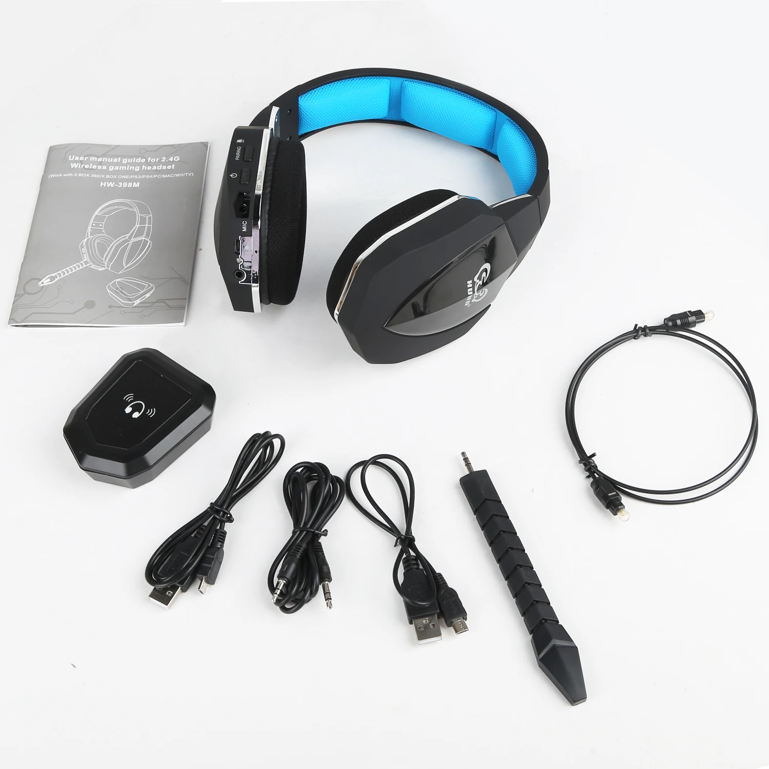 area famine of course 2.4g Wireless Gaming Removable Mic Headphone Over-ear Gaming Headset Good  Quality For Xbox One Pc Ps3 Xbox 360 Ps4 - Buy Multi-function Wireless  Gaming Headphone For Xbox One Ps4,2.4ghz Wireless Pc Gaming