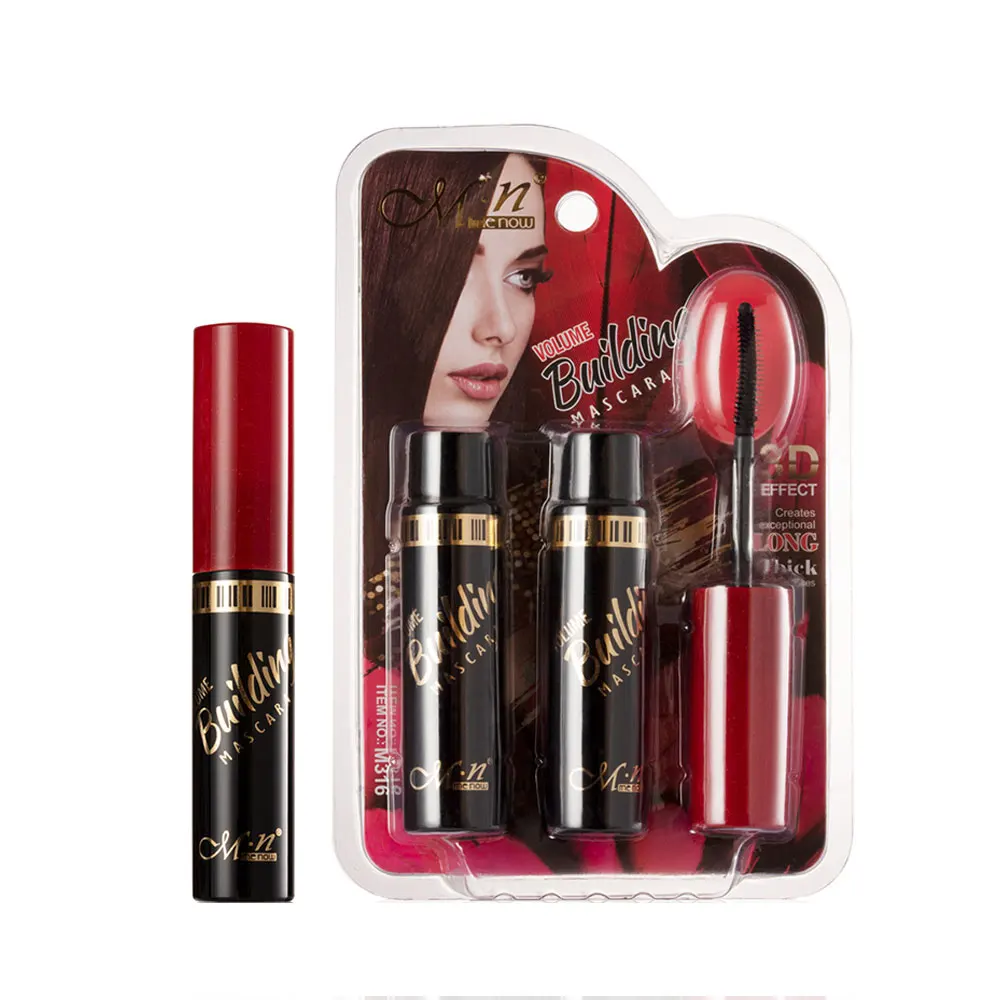 

Makeup Instant Curling Eyelash 3D Brush Mascara Liquid Lash Extension Waterproof Quckly Dry Long-lasting, Black