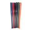cheap price navy blue green red orange pink white natural color custom logo 18'' wood mini baseball bat for promotion