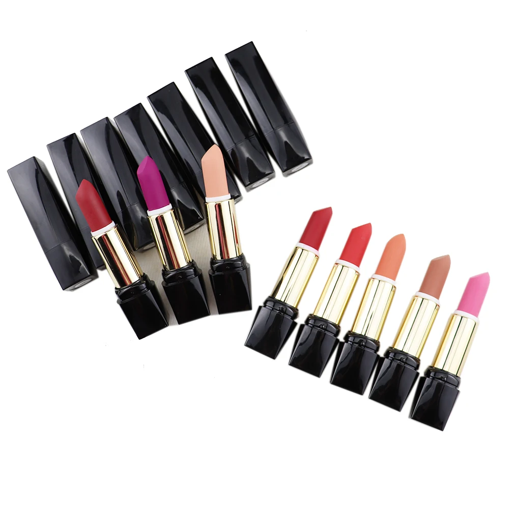 

no logo 15 colors matte lipstick vegan long lasting velvet lipstick custom makeup