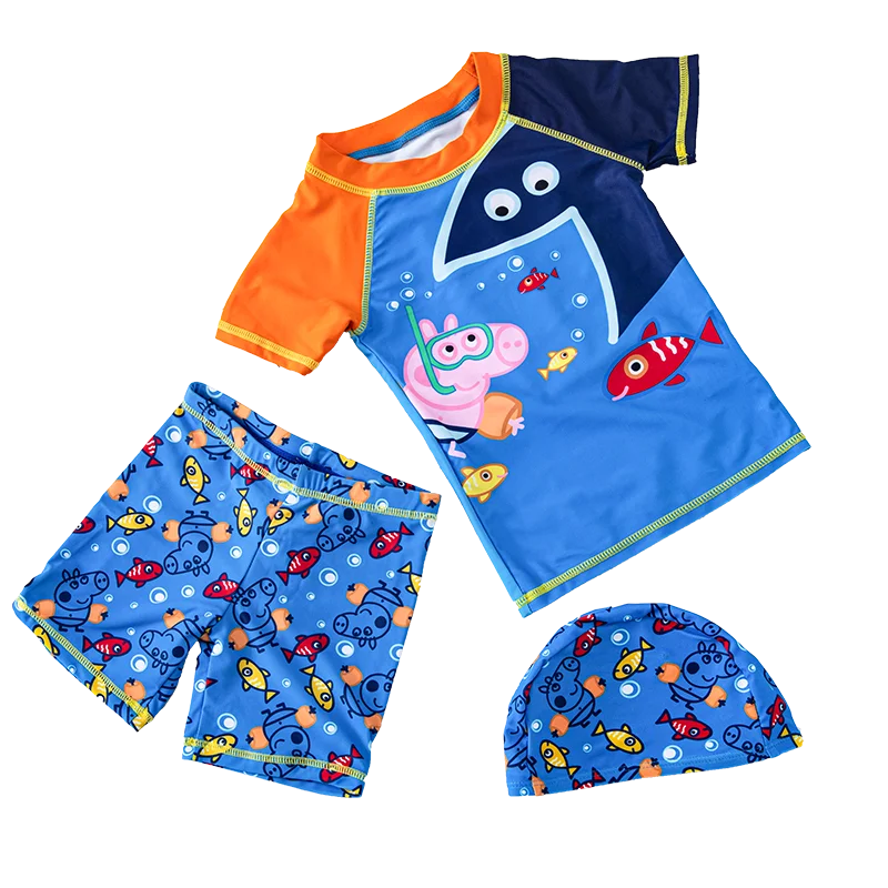 

Hot selling children baby swimsuit 3 piece swimsuit Beach