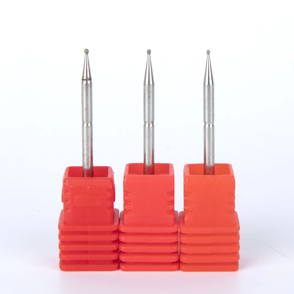 

pedicure burs manicure cuticle grinding drilling diamond burr metal gold nail drill bits, Rainbow