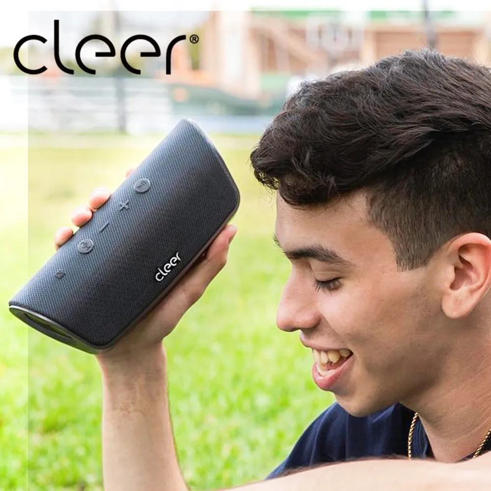 

Cleer Audio Amazon alexa Smart Portable Wireless bluetooth home theatre system speakers