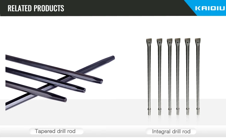 High quality 32mm drifter tapered hard rock button drill bit