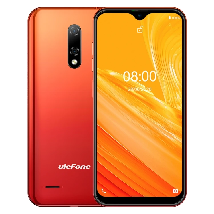 

Ulefone Note 8 3G Celular Phone Waterdrop Screen Quad Core 2GB+16GB 5.5-inch 8MP Camera Android 10