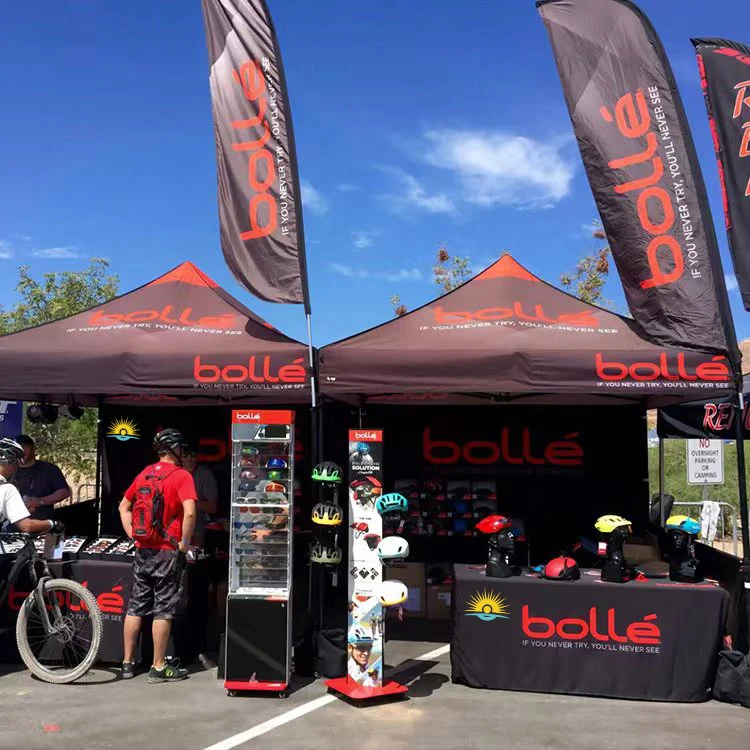 Sunshine Customized 10x10ft Custom Canopy Folding Gazebo Popup Racing Tent with logo Aluminum Frame Free Design