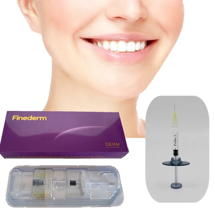 

Dermal Filler Low Cost High Quality Hyaluronic Acid Injectable Filler 1ML Derm, Transparent