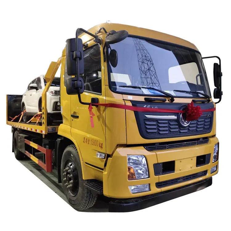 

dongfeng 8ton flatbed rotator tow truck wrecker hydraulic winch 4700mm, Customer's requirement