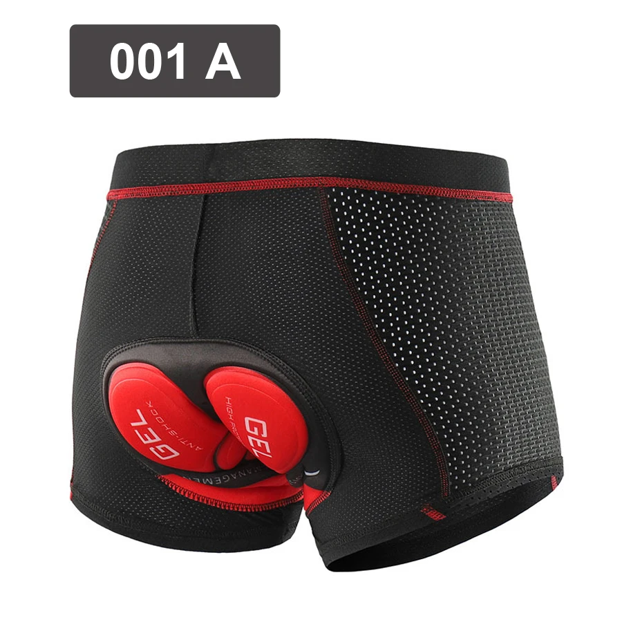 

Factory direct sales breathable shockproof 5D Gel Pad Bike short Bicycle Underwear Cycling Underwear