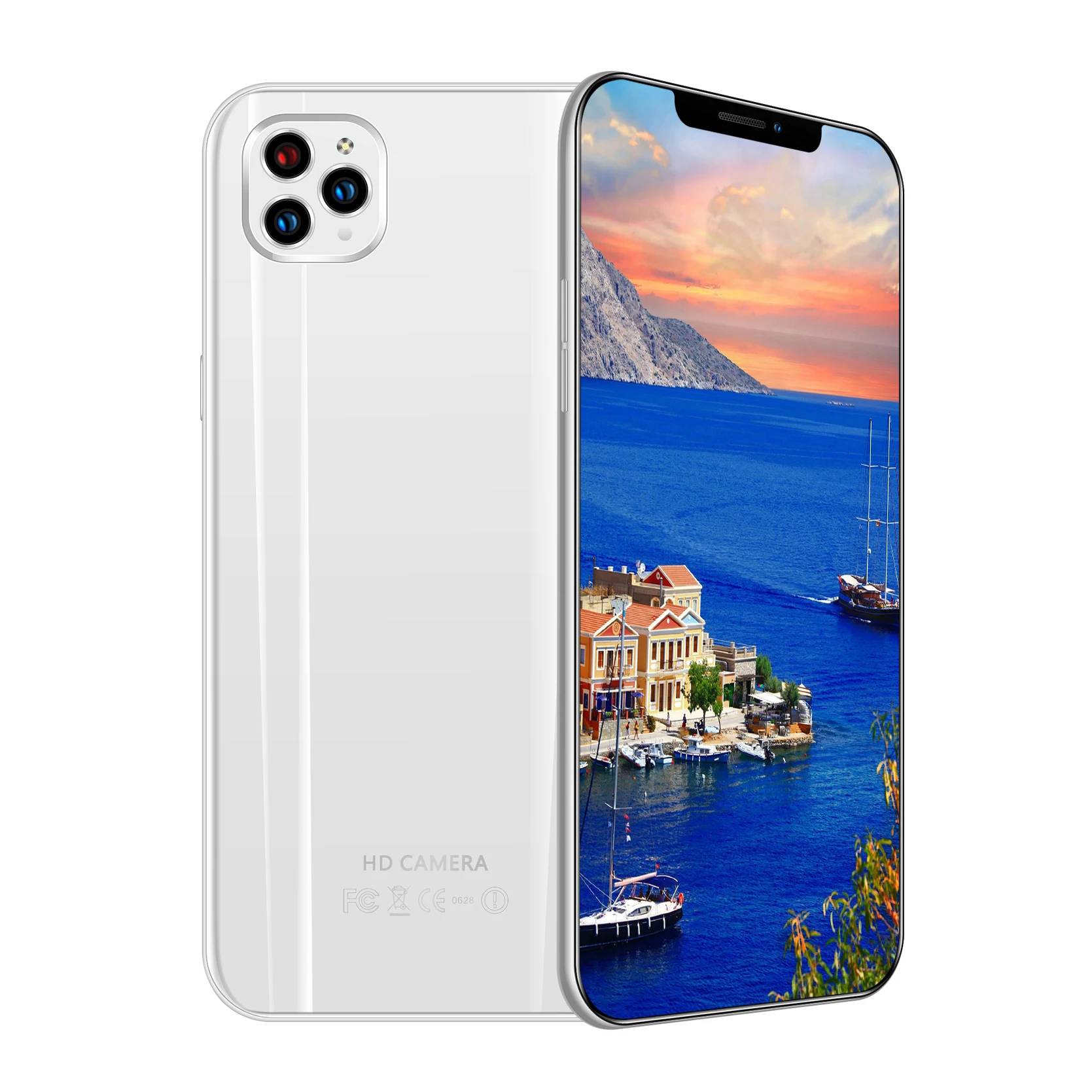 

2021 New 6.3 Inch Big Screen Dual Sim Dual Smart Phones 8+128GB I12 pro Mobile phone