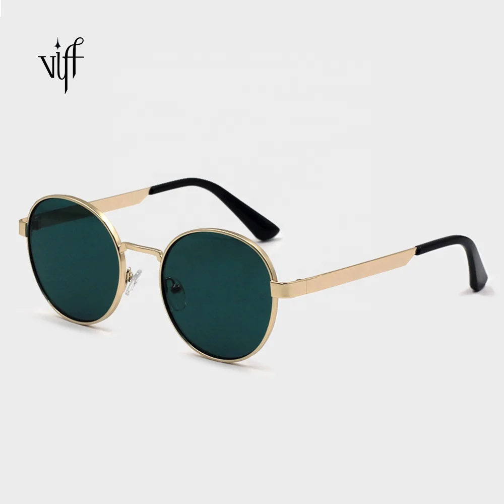 

VIFF HM19319 New Arrival 2021 Fashion Indian Style Retro Vintage Man Steam Punk Square Zinc Alloy Frame Men's Sunglasses