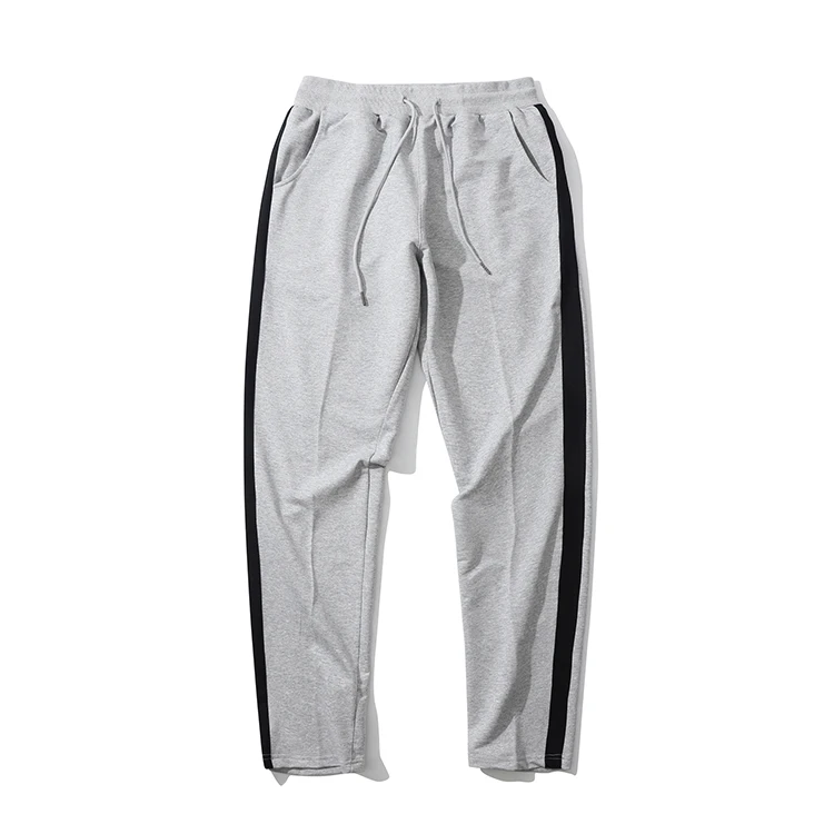 

OEM elasticated waist stripe trousers Mens Pants