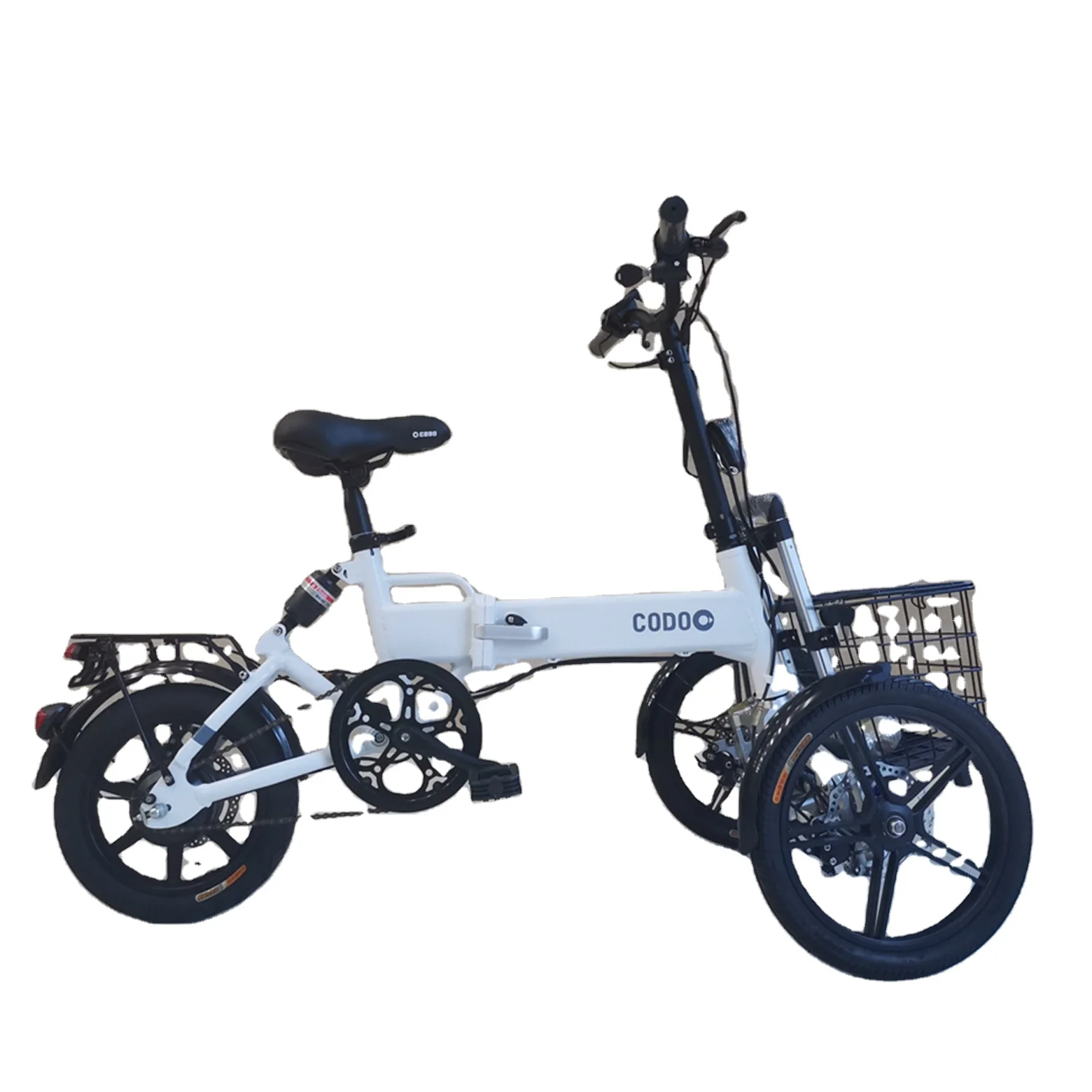 

AERA-K3 3 Wheels Folding Bike 20 Inch 250W Throttle Foldable Ebike Electric Bicycle scooter bike with Disc Brake