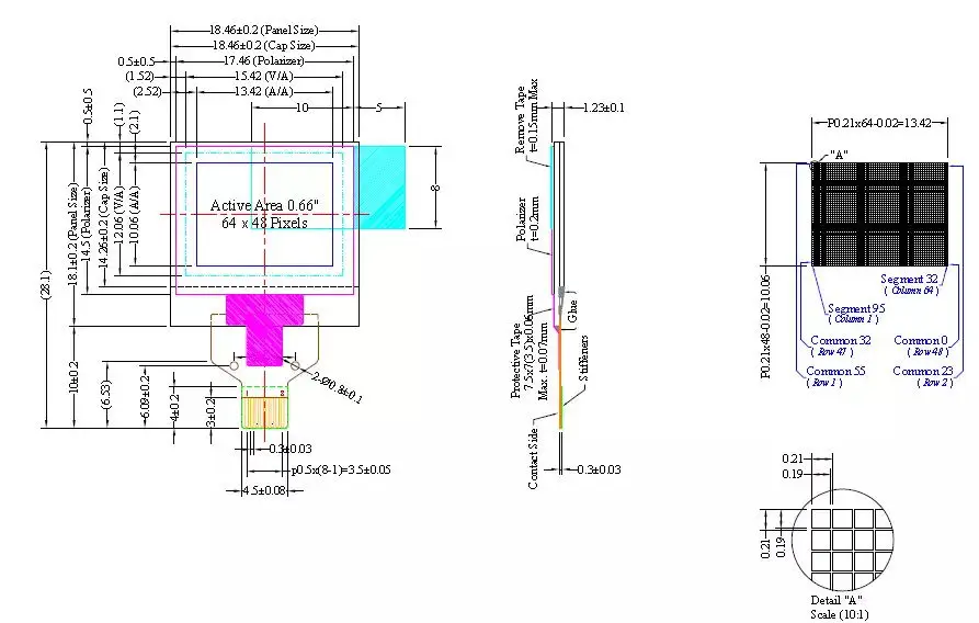 0 66inch New Arrival Small Oled Display 64x48 8pin Connector View 0 66 64x48 8pin Connector Oled Display Swi Product Details From Dongguan Shineworld Innovations Ltd On Alibaba Com