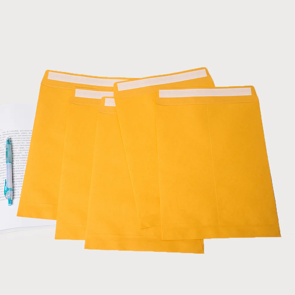 Peel & Seal Selfadhesive Envelopes Hign Quality Golden Kraft 100gsm Paper Envelope Buy Kraft