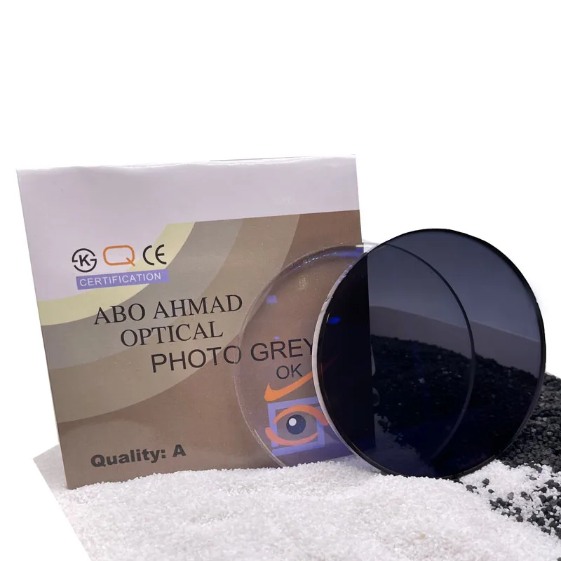 

1.56 hmc photochromic pgx photo grey factory directing manufacturers CR39 spectacle lentes opticos optic optical lenses lens