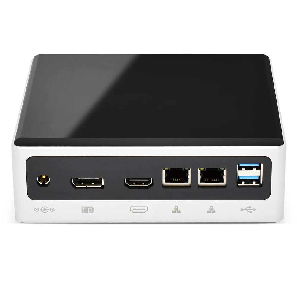 

Mini PC i7-10510U i5 10310U 2*DDR4 2*Lan M.2 NVMe NUC WiFi HD UHD Graphics 4K TV Box Slim Computer Desktop PC