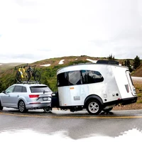 

6x4 New mobile Atv Off Road Portable Hook Up Cargo Camper Trailer caravan
