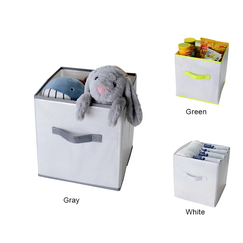 

2023 Wardrobe Drawer Organizer Clothes Storage Basket Kids Toys boxes Cube Cartoon Animal Toy Storage Box Folding Storage Bins