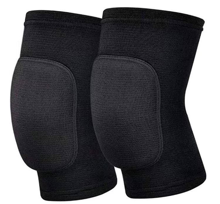 

Unisex Elastic Sponge Knee Pads Knee Sleeves Knee Support Brace Protector for Volleyball Dancing