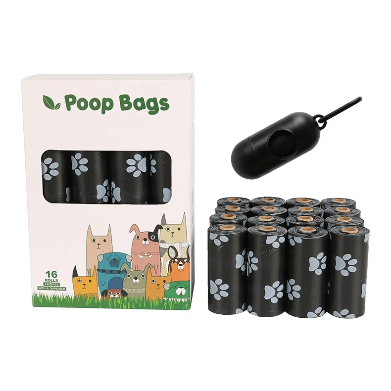 

EPI degradable pet garbage bags for outings portable poop bags for dogs factory spot wholesale