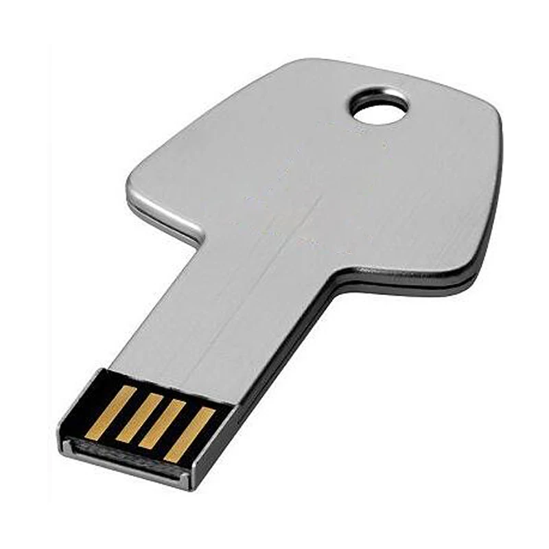 

Promotional Colorful Metal material key shape USB sticks 2.0 8gb 16gb, Beige, black