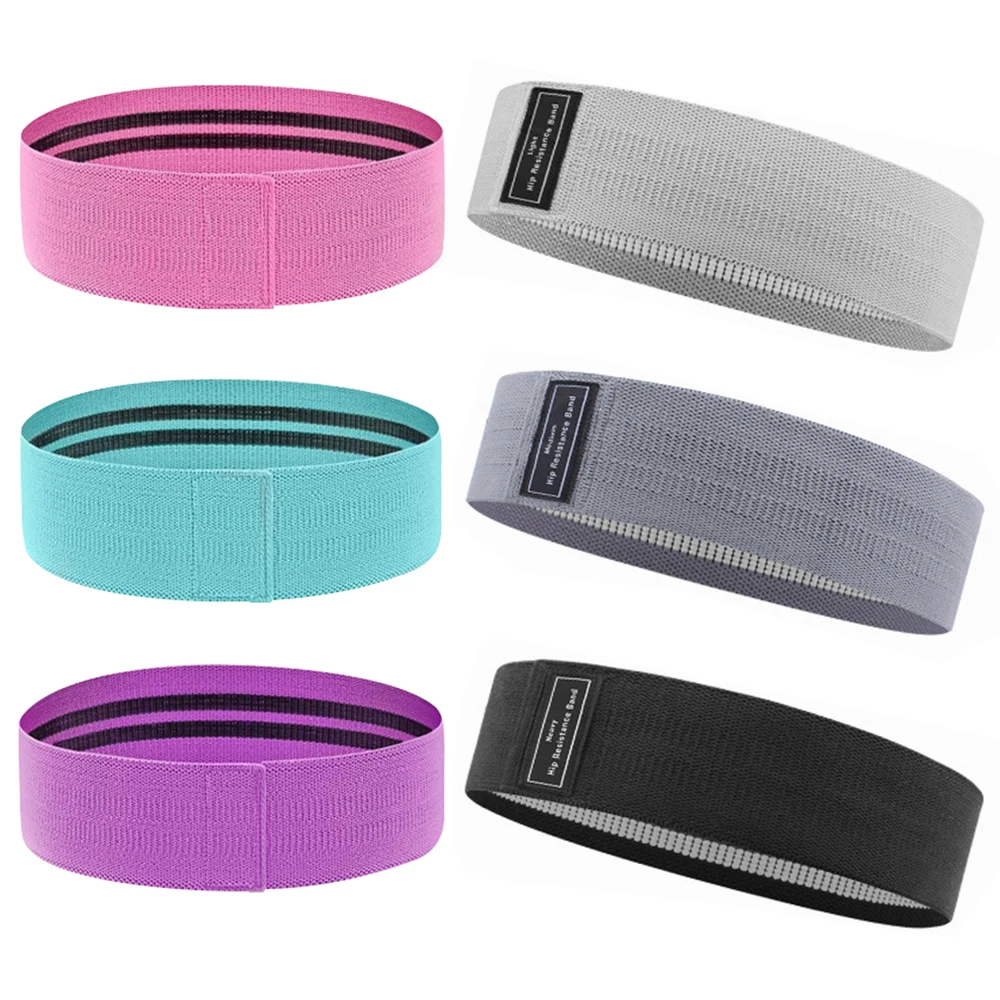 

Seamless Resistance Bands Booty Trainer Custom Logo, Pink/grey/black/purple/lake blue