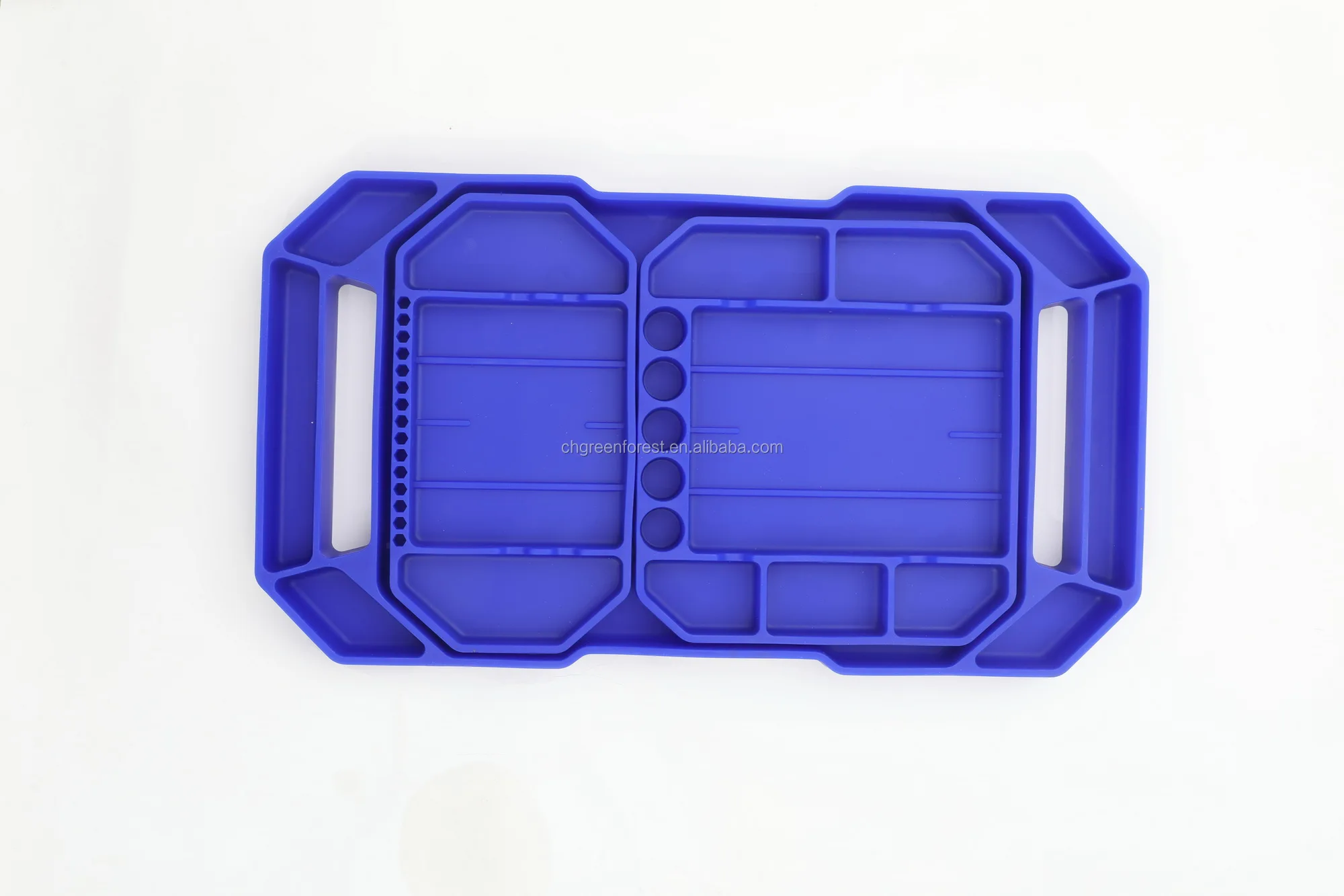 3pc Nonslip Flexible Tool Tray Silicone Tool Organizer Tool Storage