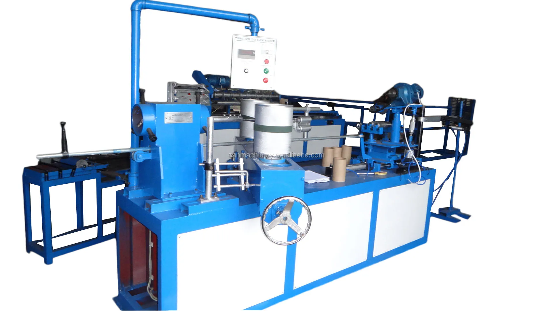 Machine For Making Cardboard Tubes Paper Tube Core Cutting Machinery