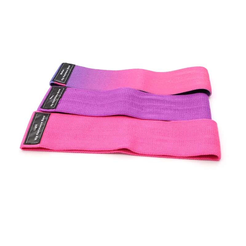 

3 Heavy Duty Peach Home Resistance Bands Fabric Resistance Bands, Customized color