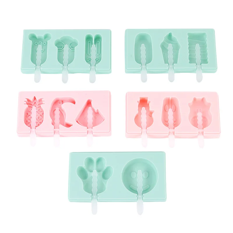 Bpa Free Bunny Silicone Ice Cream Mold Silicone Popsicle Mold Ice Pop 