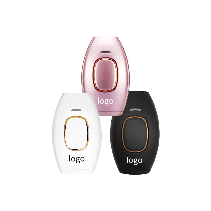 

Drop shipping IPL epilator laser hair removal body permanent photoepilator women face hair remover machine, Pink and white black