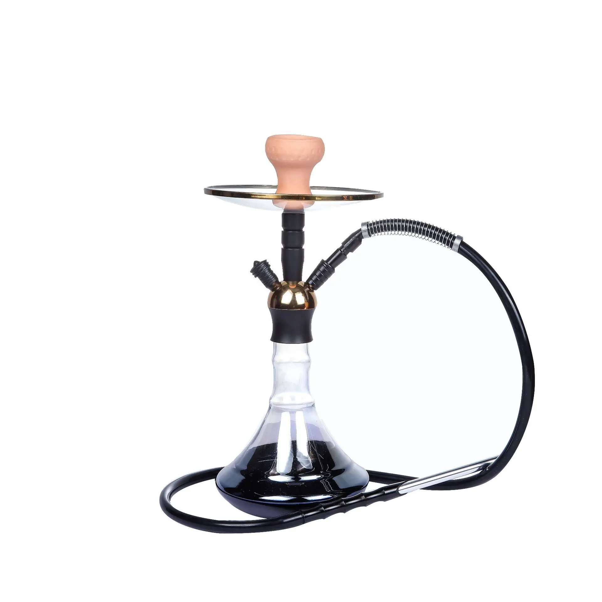 

Unique Craft Plating Spray Paint Portable Russian Shisha Metal Aluminum Amira Hookah, Black