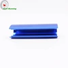 cnc blue anodizing aluminum extruded parts oem machining cnc extrusion for window