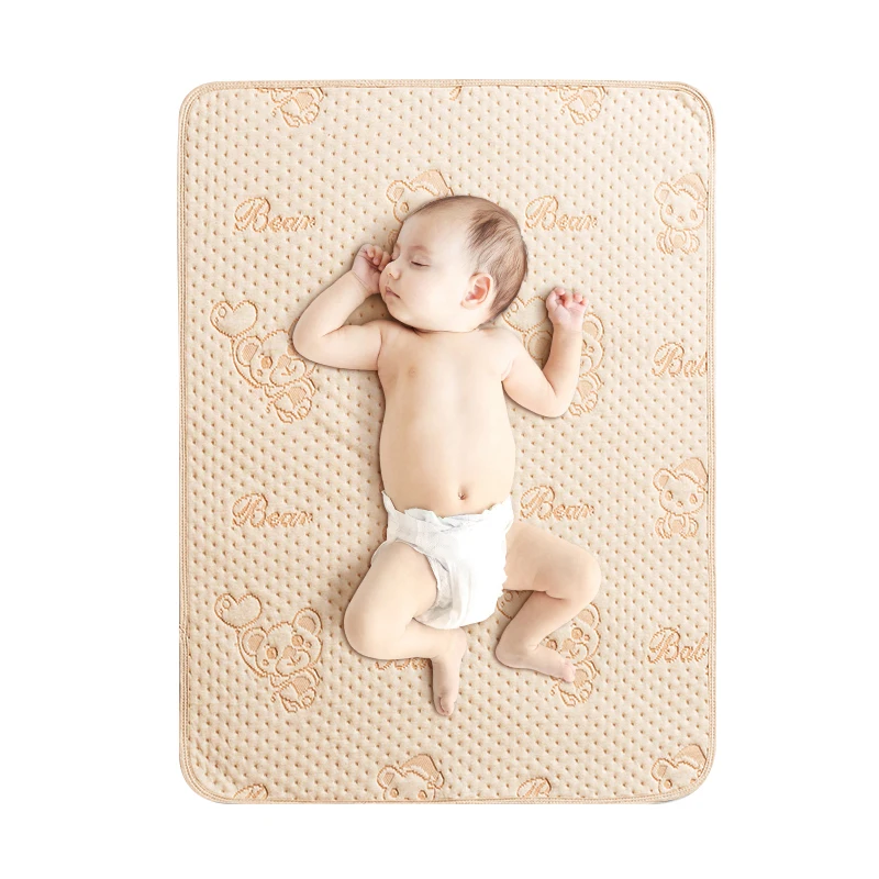 

50*70 Wholesale Print Color Baby Diaper Changing Mat Waterproof Changing Baby Urine Pad