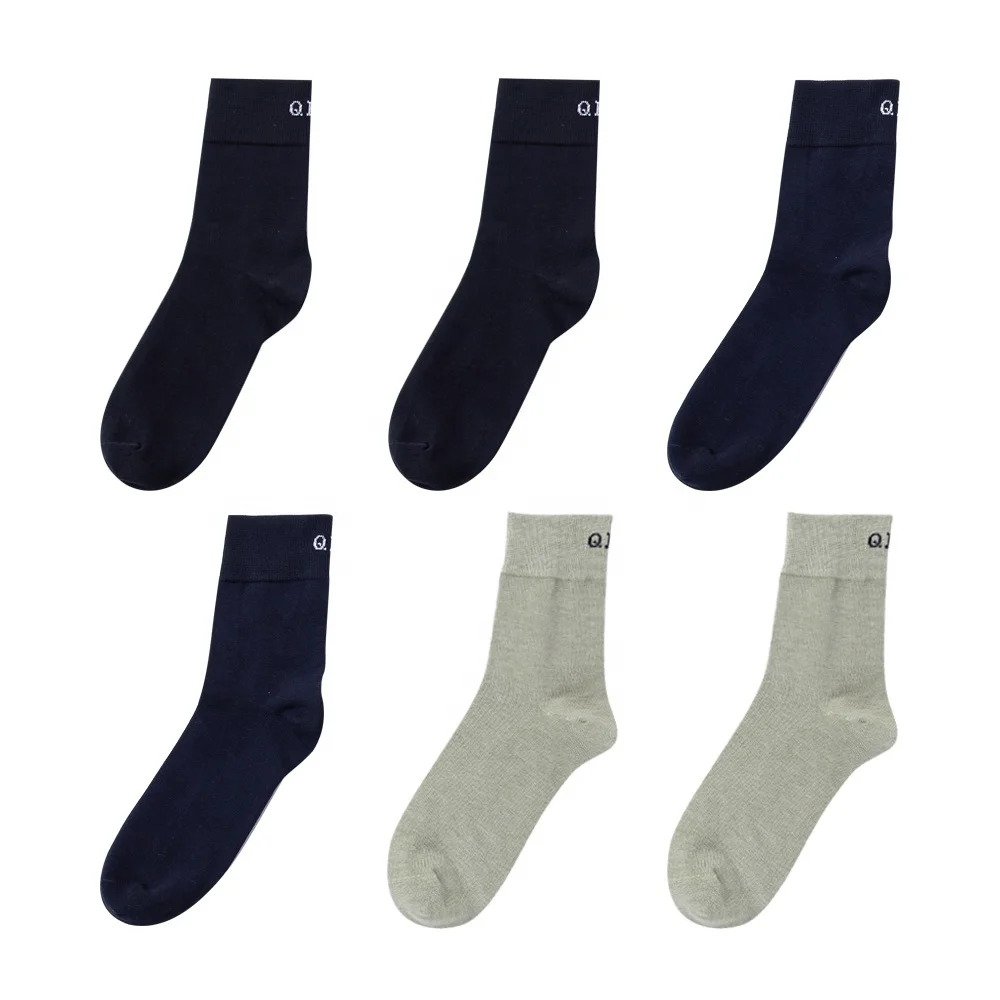

HEPOLILO Quality Wholesale Copper Fiber Medical Dress Cotton Socks Men Super Custom Logo Socks Manufacturer