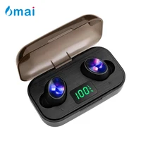 

Led Display F6 Wireless TWS Earbuds Bluetooth 5.1 Earphones Binaural call HIFI 8D stereo headsets With Charging Box Led display