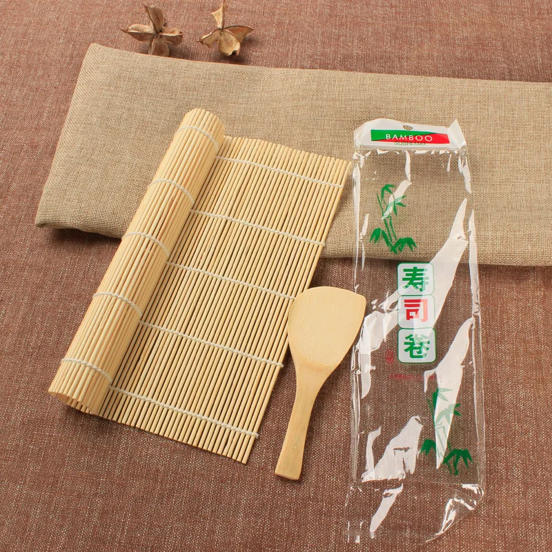 

Wholesale Handmade High quality Natural sushi Making Kit bamboo Sushi Rolling Mat