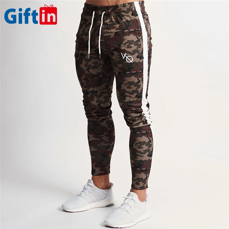 

Wholesale Custom Mens Jogger Gym Work Out Cotton Safety Designer Pants Plain Blank Slim Fit Stacked Army Fitness Sweatpants