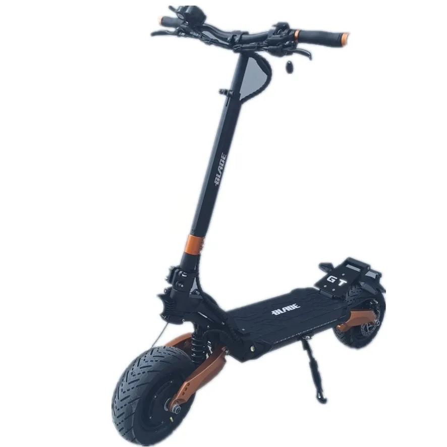 5000W Big Power Blade 10 GT Electric Scooter 60V 28.8Ah Battery Offroad Fast Scooter better than Zero 10X