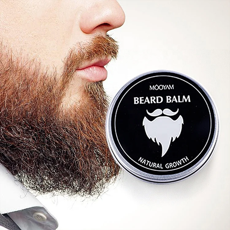 

Private Label Men Personal Care Moustache Styling Beeswax Natural Moisturizing Smoothing Gentlemen Mens Beard Balm