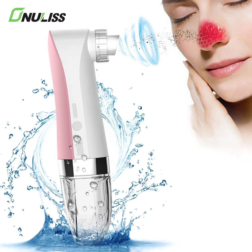 

Electric Water Cycle Blackhead Remover Cleaning Circulation USB 6 Heads Pore Aspirator Blackhead Remover Vacuum