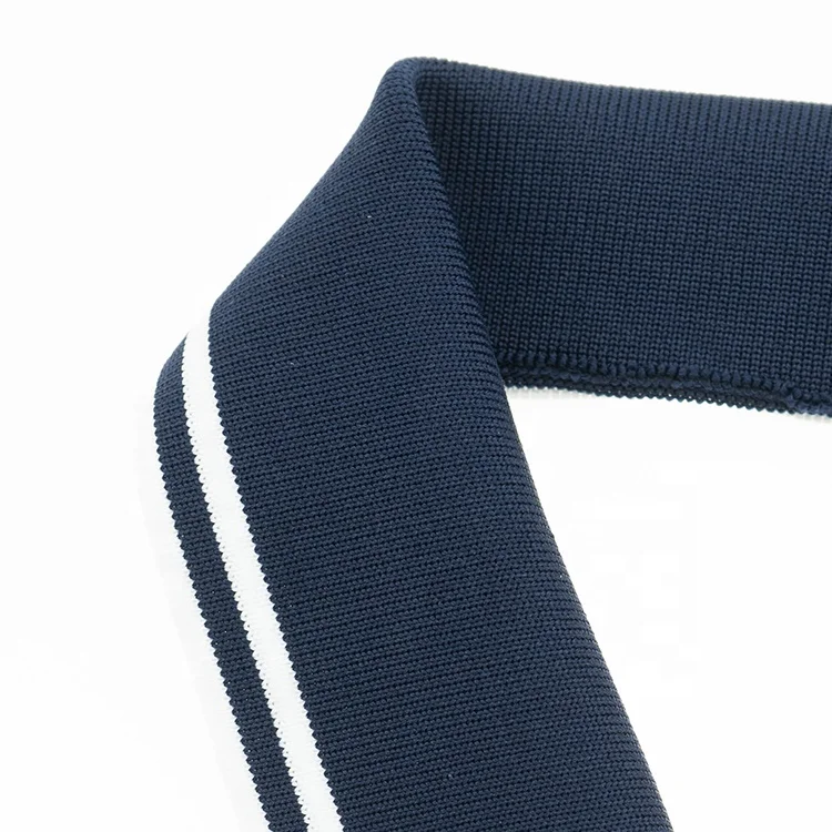 
2020 New Desgin Wholesale 95% Polyester 5% Spandex Knitting Rib For T-shirt Collar 